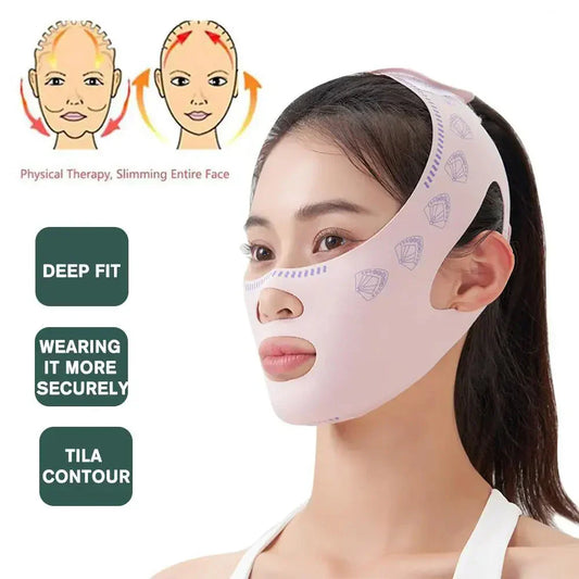 CHIN CHEEK SLIMMING BANDAGE V SHAPER V LINE LIFTING MASK FACE LIFTING ANTI WRINKLE STRAP BAND SLEEPING MASK BEAUTY HEALTH